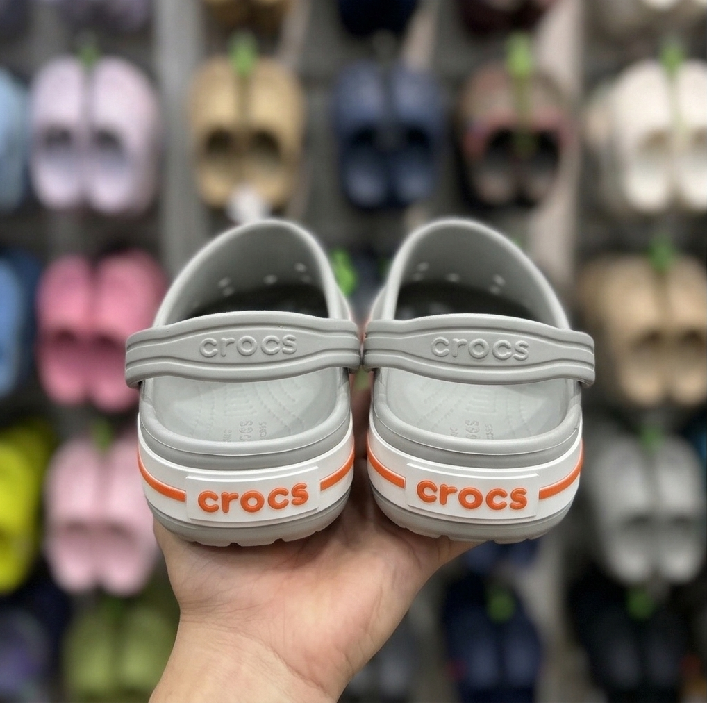 Crocs Bayaband clogs (Cream-Red)