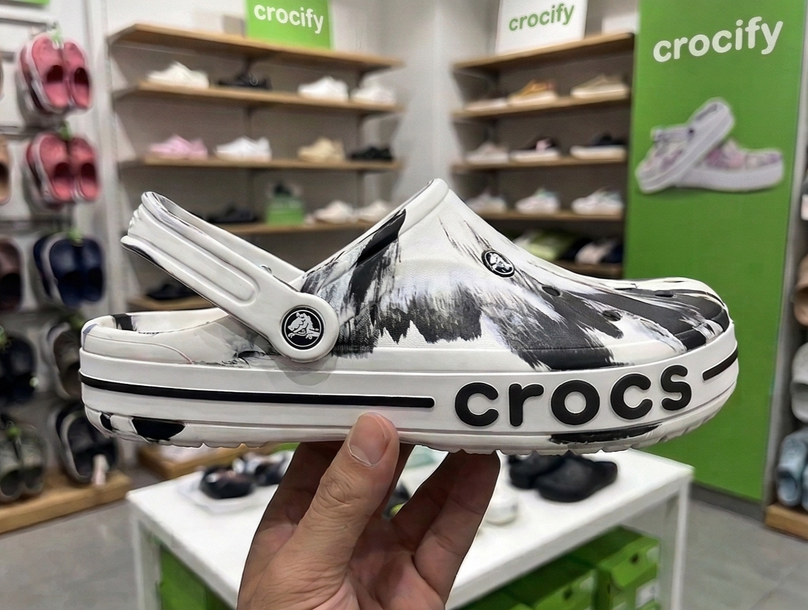 Crocs Bayaband 2.0 Clog (Printed White)