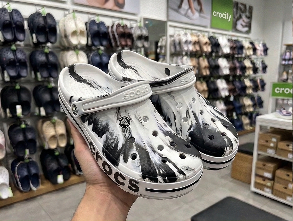 Crocs Bayaband 2.0 Clog (Printed White)